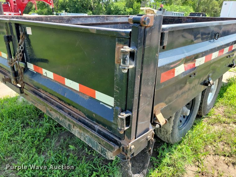 image for item EA2486 2015 Sure-Trac ST9614HLODOD-B-140 dump trailer