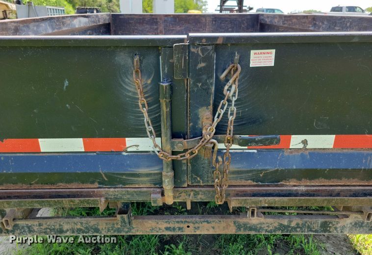 image for item EA2486 2015 Sure-Trac ST9614HLODOD-B-140 dump trailer