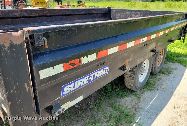 image for item EA2486 2015 Sure-Trac ST9614HLODOD-B-140 dump trailer