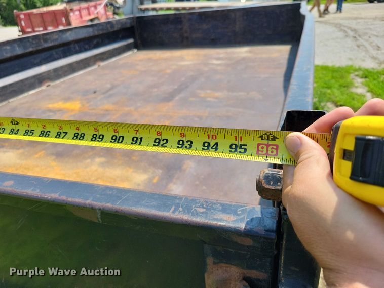 image for item EA2486 2015 Sure-Trac ST9614HLODOD-B-140 dump trailer