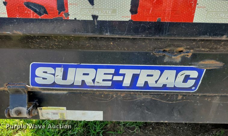 image for item EA2486 2015 Sure-Trac ST9614HLODOD-B-140 dump trailer