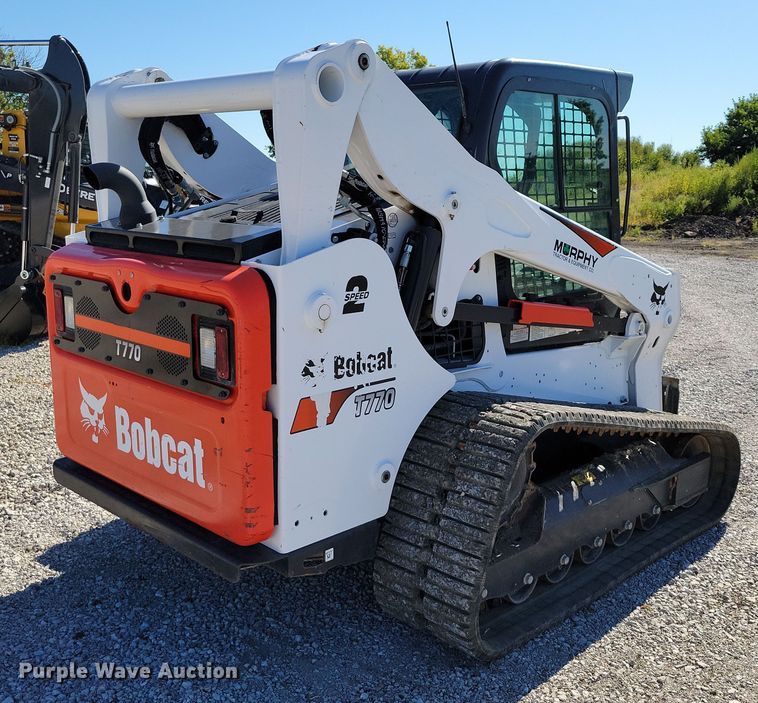 MINI CARGADOR SOBRE ORUGAS 2020 BOBCAT T770