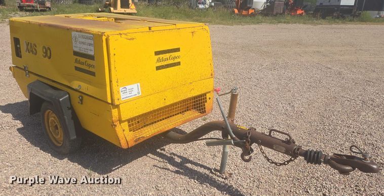 image for item EB0997 1995 Atlas Copco XAS 90 air compressor