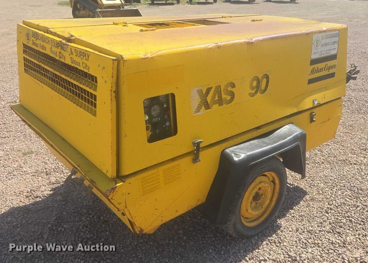 image for item EB0997 1995 Atlas Copco XAS 90 air compressor