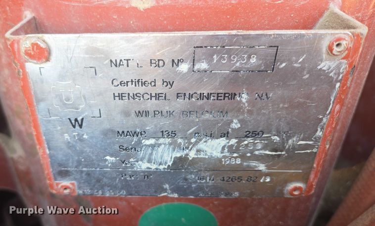 image for item EB0998 1988 Atlas Copco XAS85 air compressor