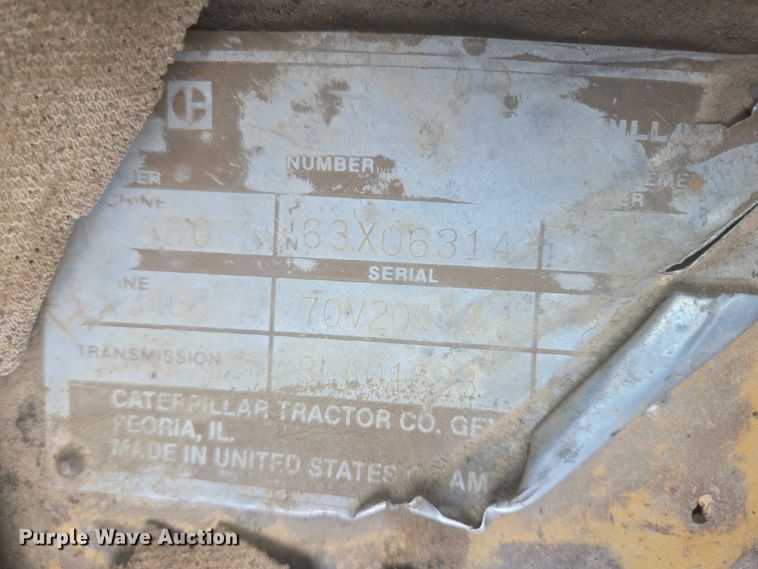 image for item EB1000 1985 Caterpillar 980C wheel loader