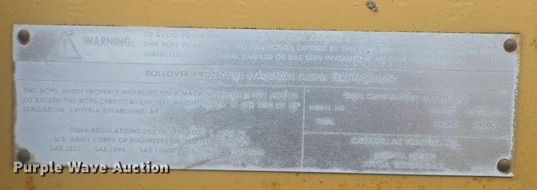 image for item EB1000 1985 Caterpillar 980C wheel loader