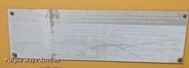 image for item EB1001 1983 Caterpillar 980C wheel loader