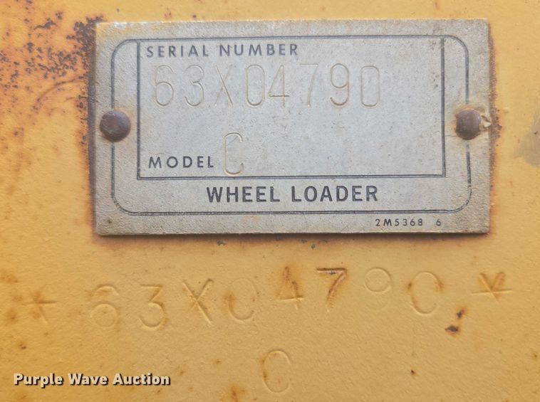 image for item EB1001 1983 Caterpillar 980C wheel loader