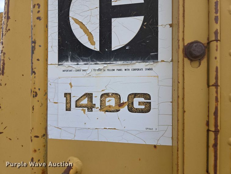 image for item EB1002 1983 Caterpillar 140G motor grader