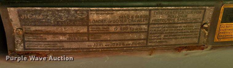 image for item EB1005 1982 Case 1450B dozer