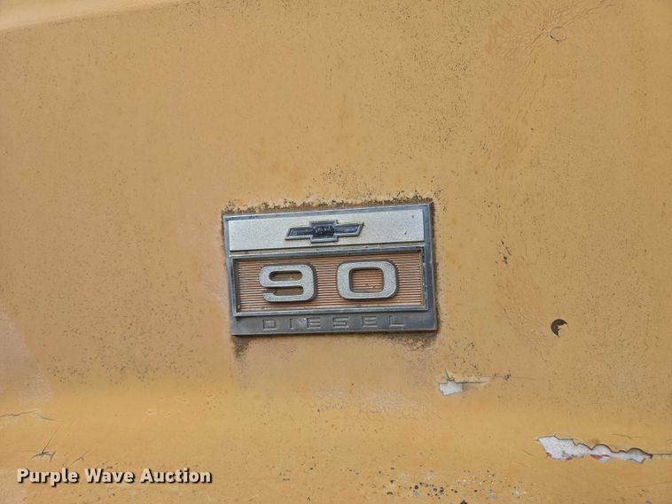 image for item EB1007 1978 Chevrolet 90 dump truck