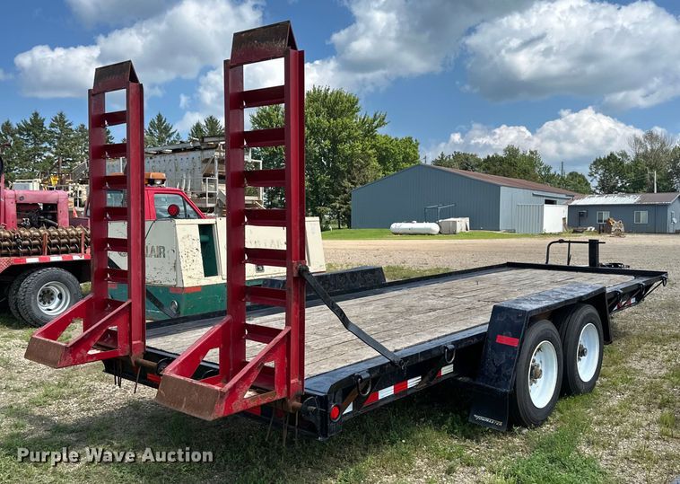 image for item EB2897 2019 Towmaster T16D equipment trailer