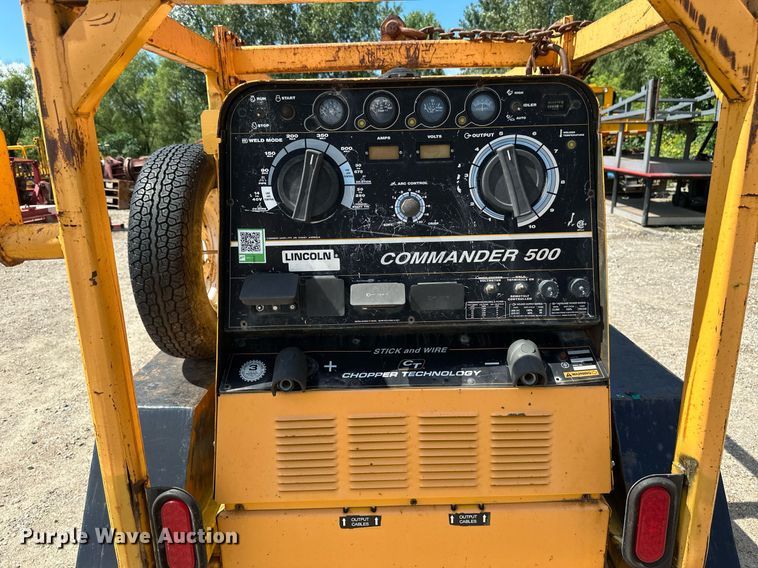 image for item EB2911 Lincoln Commander 500 k1846-2 welder/generator