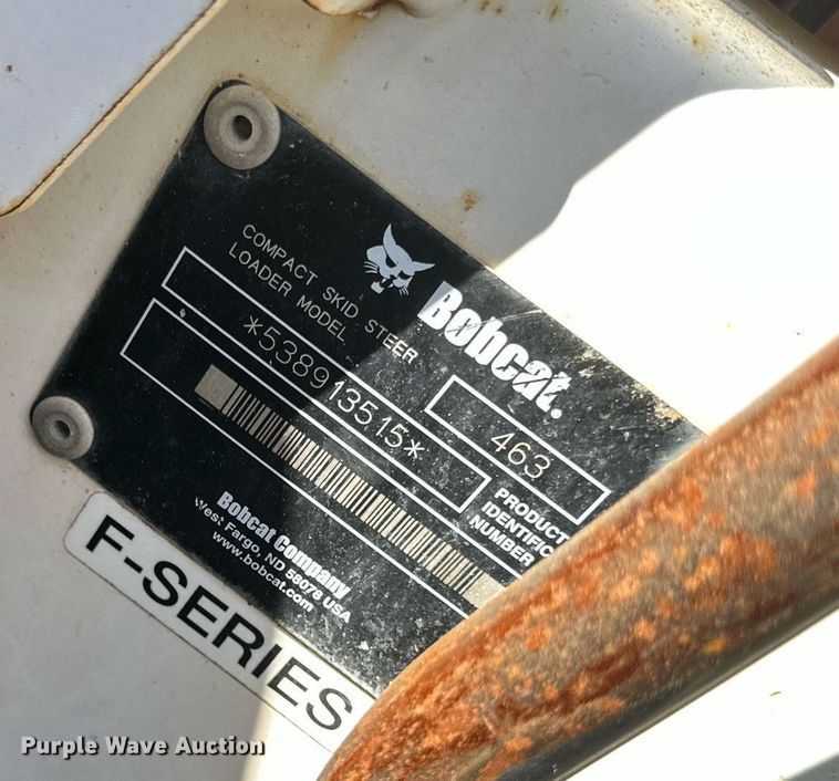 image for item EB2916 2007 Bobcat 463 skid steer loader