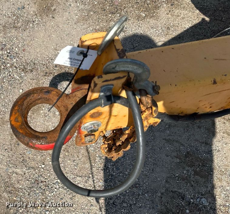 image for item EB2917 1994 Felling FT-12 equipment trailer