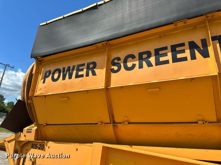 image for item EB2939 1997 Powerscreen 620 trommel screen