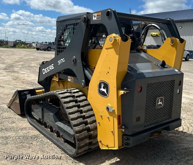 image for item EB2940 2019 John Deere 317G tracked skid steer loader