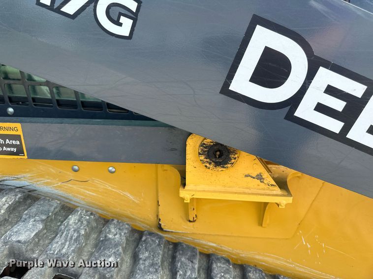 image for item EB2940 2019 John Deere 317G tracked skid steer loader