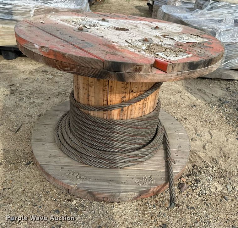 image for item EB2946 4partial spools of cable (4) rolls of cable