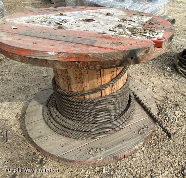 image for item EB2946 4partial spools of cable (4) rolls of cable