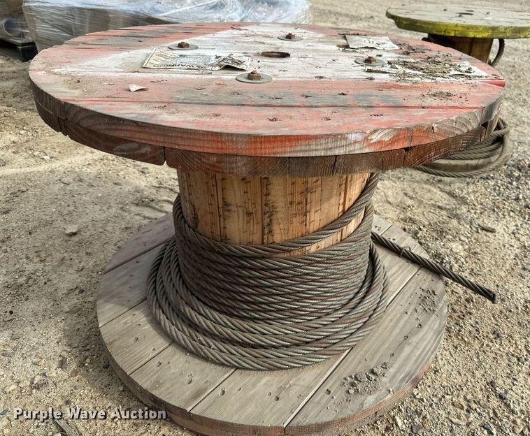 image for item EB2946 4partial spools of cable (4) rolls of cable