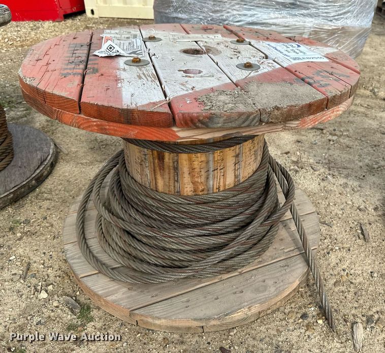 image for item EB2946 4partial spools of cable (4) rolls of cable