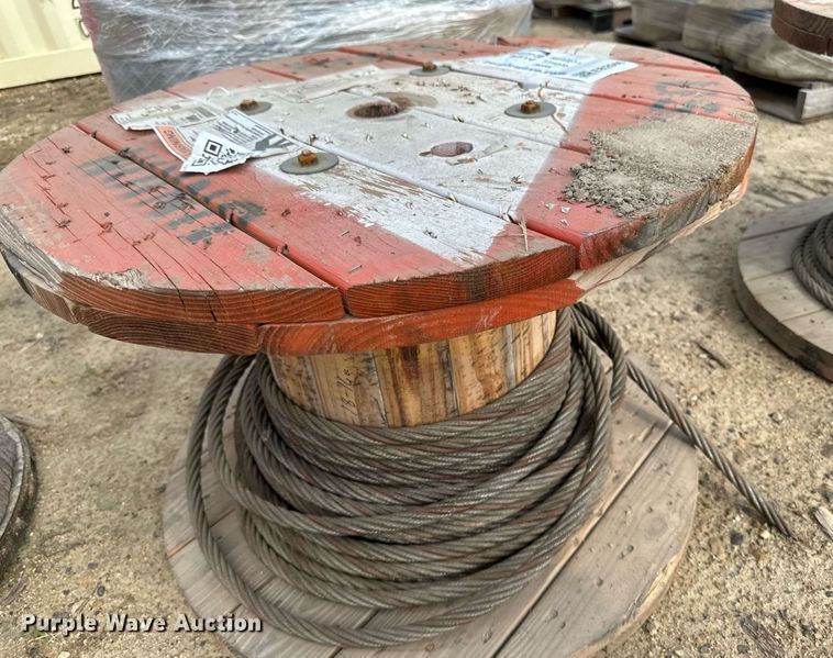 image for item EB2946 4partial spools of cable (4) rolls of cable