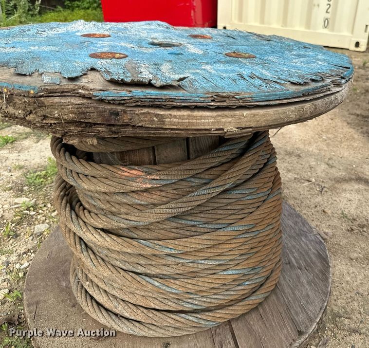 image for item EB2946 4partial spools of cable (4) rolls of cable