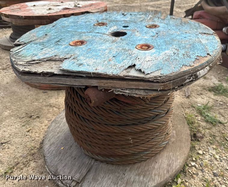 image for item EB2946 4partial spools of cable (4) rolls of cable