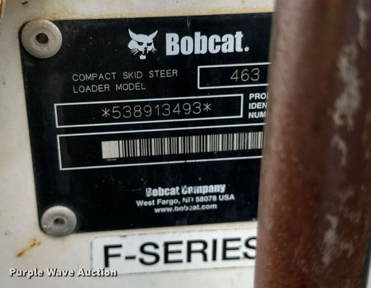 image for item EB2958 2006 Bobcat 463 skid steer loader