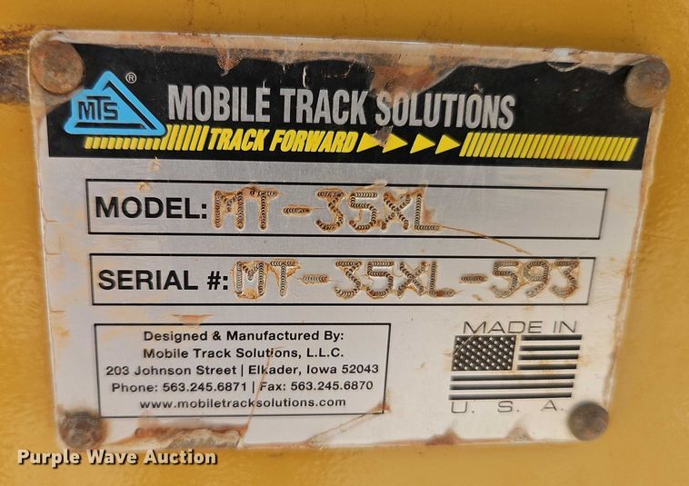 image for item EB8241 2013 MTS MT-42XL scraper