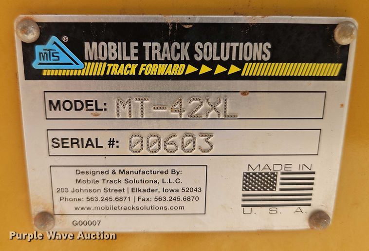 image for item EB8243 2013 MTS MT-42XL  scraper