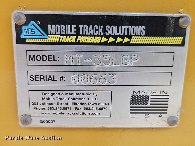 image for item EB8244 2014 MTS MT-42LGP scraper