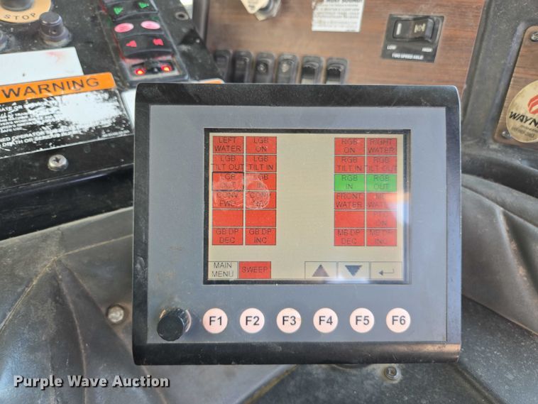 image for item EC1129 2013 Peterbilt 320 street sweeper truck