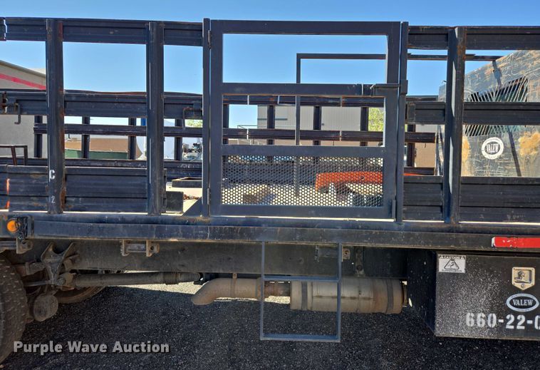 image for item EC1130 2013 Ford F750 Super Duty flatbed truck