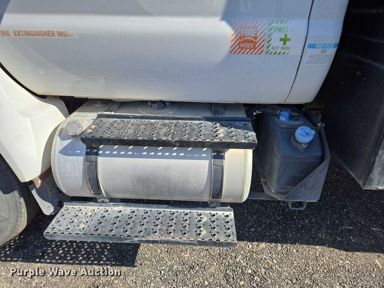 image for item EC1130 2013 Ford F750 Super Duty flatbed truck