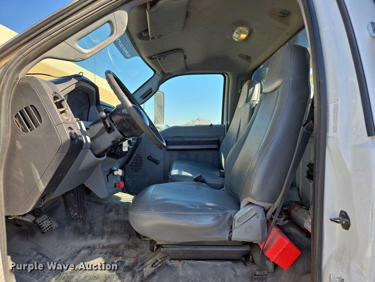 image for item EC1130 2013 Ford F750 Super Duty flatbed truck