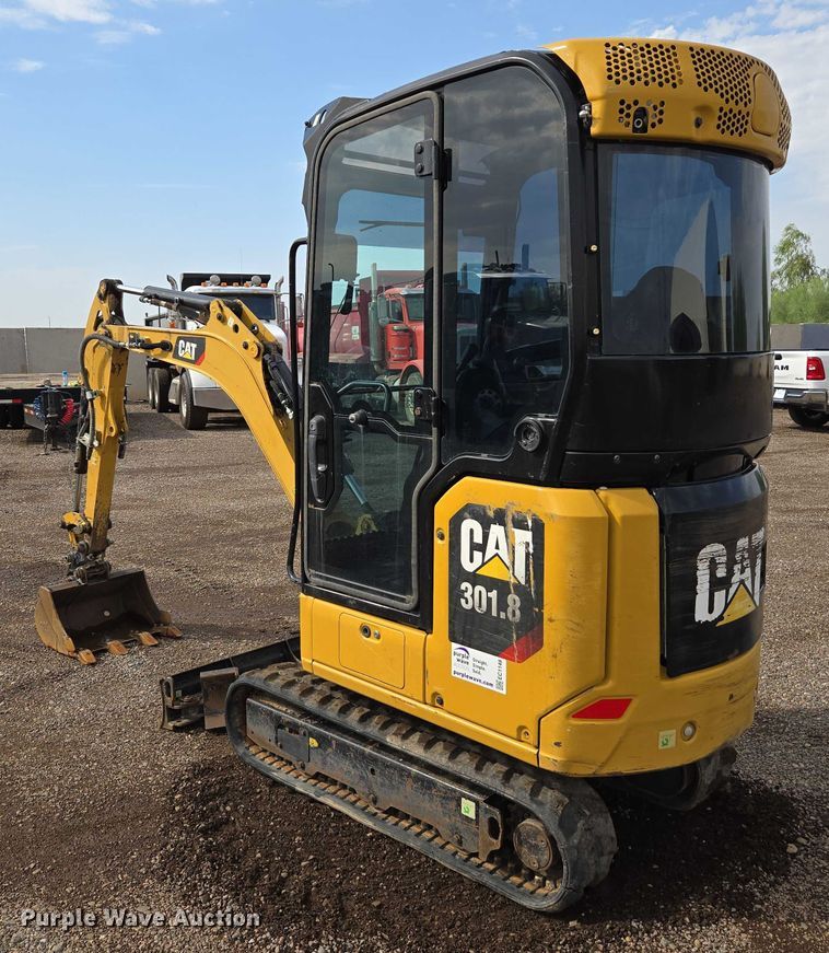 image for item EC1148 2020 Caterpillar 301.8 mini excavator