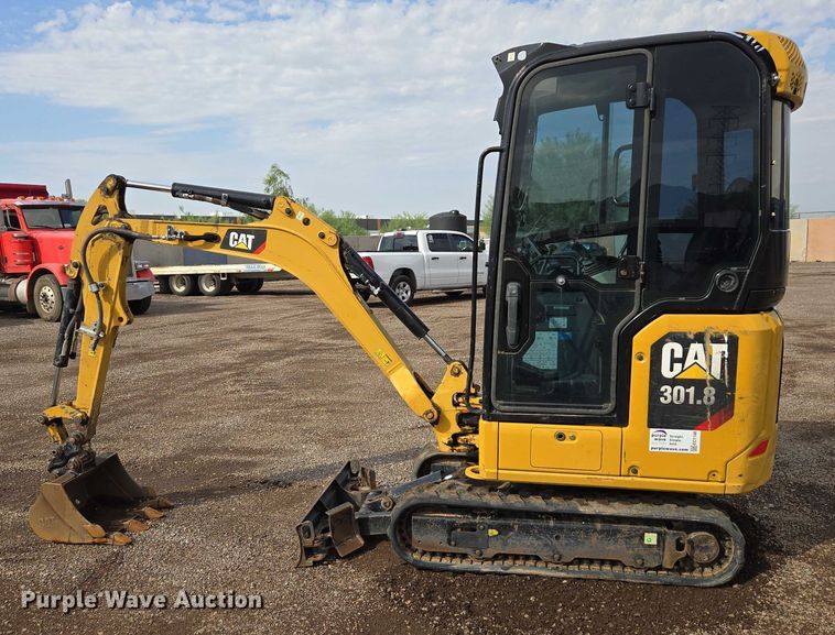 image for item EC1148 2020 Caterpillar 301.8 mini excavator