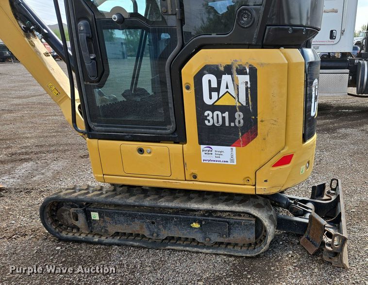 image for item EC1148 2020 Caterpillar 301.8 mini excavator