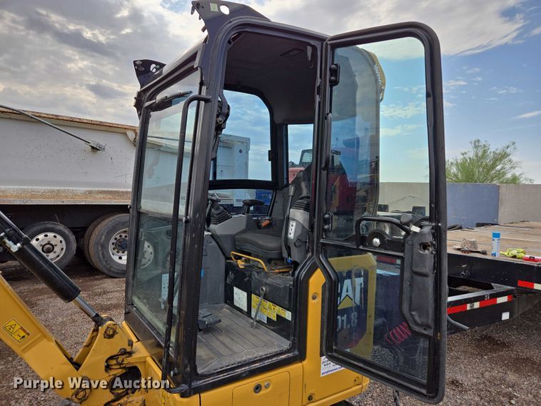 image for item EC1148 2020 Caterpillar 301.8 mini excavator