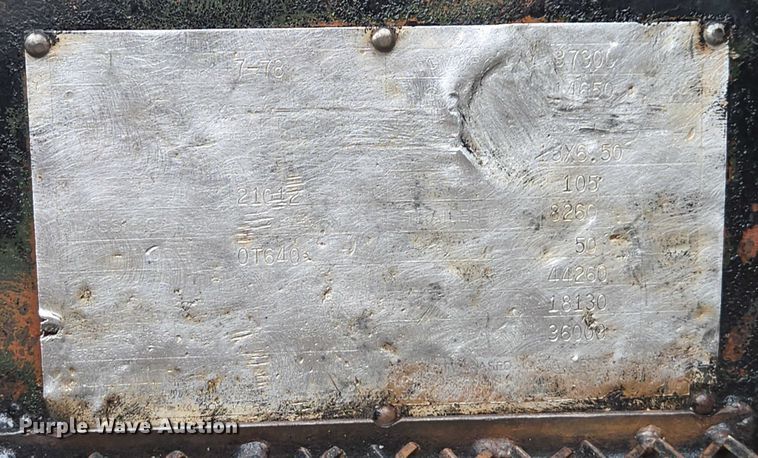 image for item EC1149 1978 Miller equipment trailer