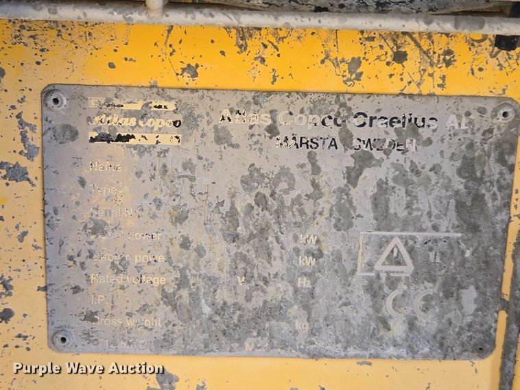 image for item EC1161 Atlas Copco grout pump