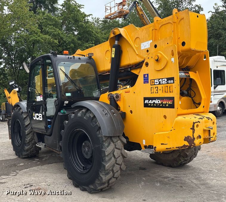 image for item EC4372 2020 JCB 512.56 telehandler