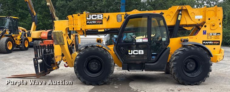 image for item EC4372 2020 JCB 512.56 telehandler
