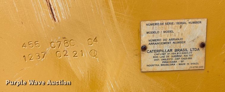 image for item EC4402 2021 Caterpillar D4 dozer