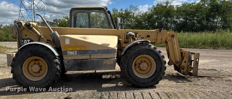 image for item ED1479 1997 Caterpillar TH63 telehandler