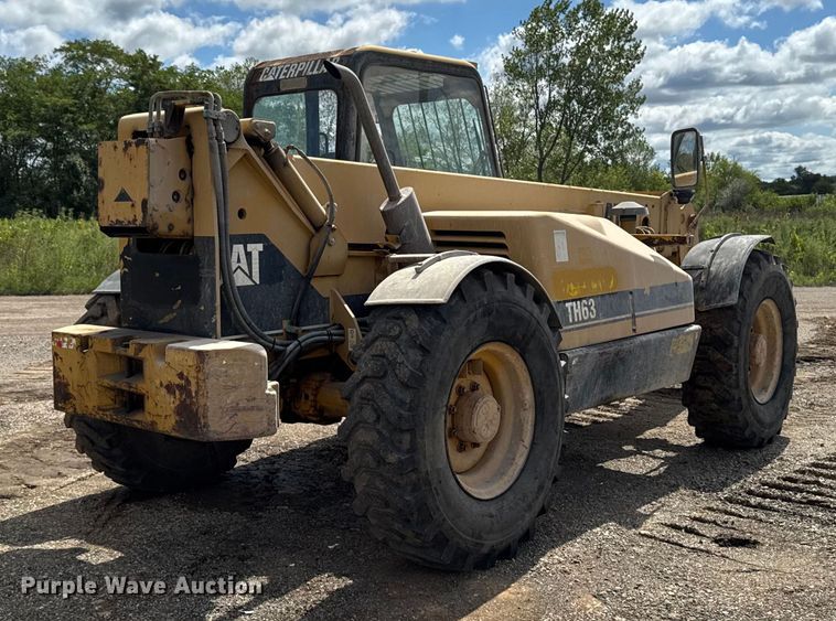 image for item ED1479 1997 Caterpillar TH63 telehandler