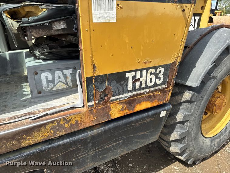 image for item ED1479 1997 Caterpillar TH63 telehandler